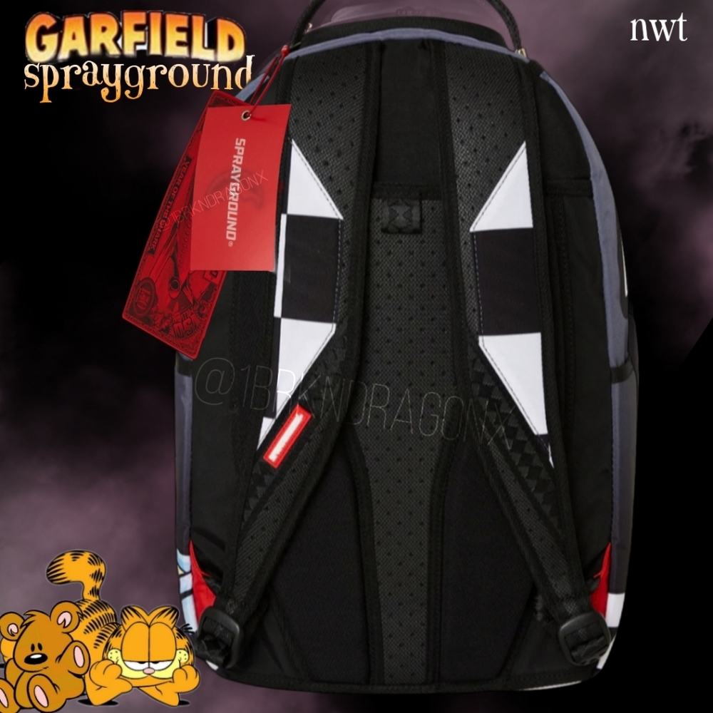 FACTORY SEALED NWT SRAYGROUND GARFIELD YUM SHARK BACKPACK - Picture 4 of 15